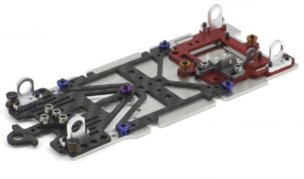 Scaleauto 1/24 T-Hülsen M2 (Höhe: 2mm), 4 Stück, SC-8170A